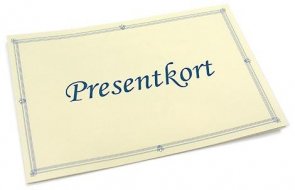Presentkort
